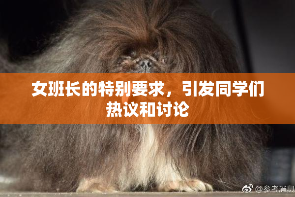 女班长的特别要求，引发同学们热议和讨论