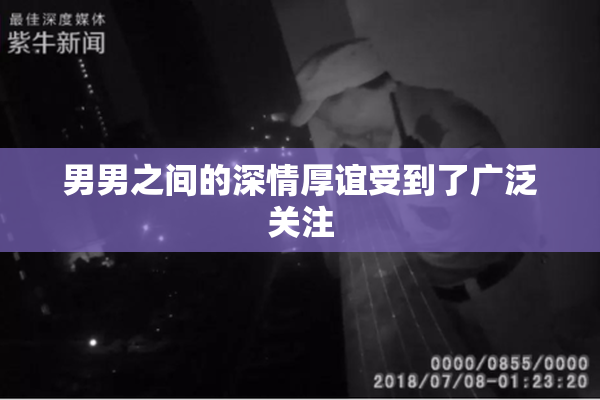 男男之间的深情厚谊受到了广泛关注