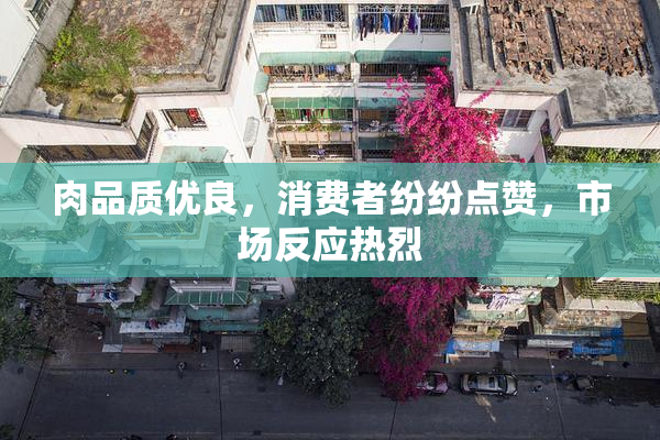 肉品质优良，消费者纷纷点赞，市场反应热烈