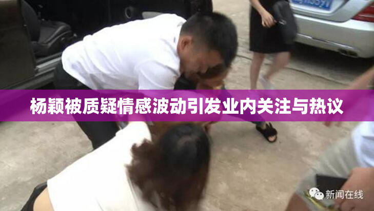 杨颖被质疑情感波动引发业内关注与热议
