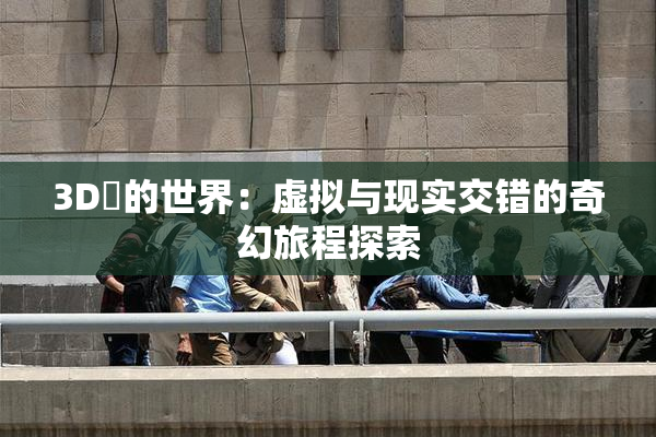 3D姉的世界：虚拟与现实交错的奇幻旅程探索