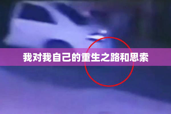 我对我自己的重生之路和思索
