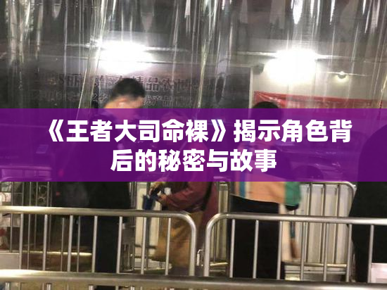 《王者大司命裸》揭示角色背后的秘密与故事