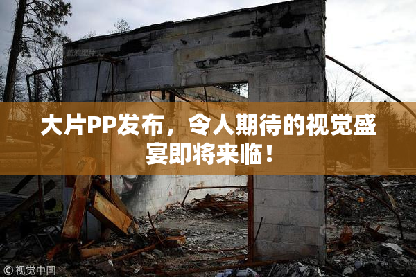 大片PP发布，令人期待的视觉盛宴即将来临！