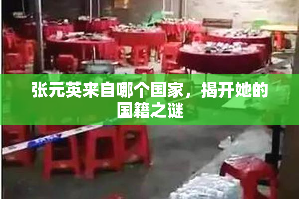 张元英来自哪个国家，揭开她的国籍之谜