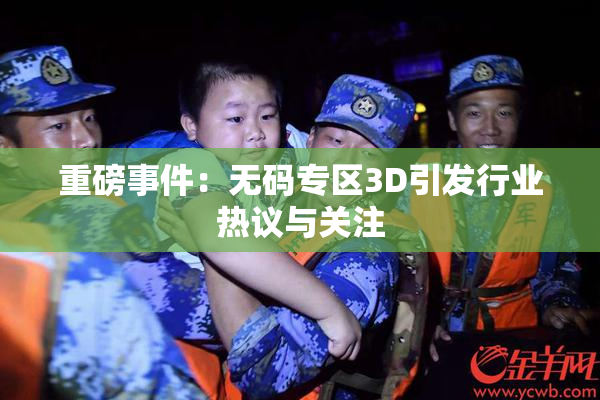 重磅事件：无码专区3D引发行业热议与关注