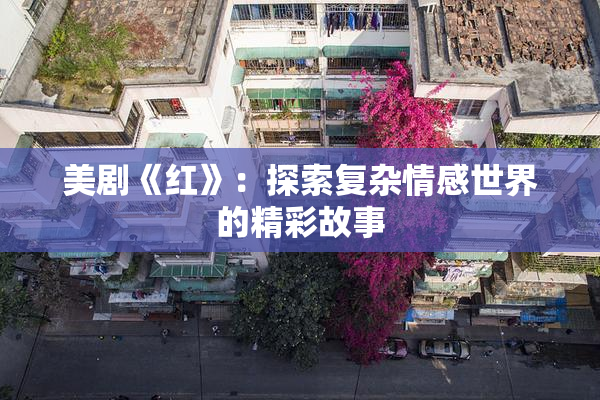 美剧《红》：探索复杂情感世界的精彩故事