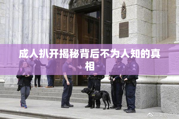 成人扒开揭秘背后不为人知的真相
