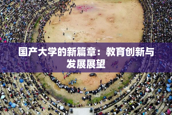 国产大学的新篇章：教育创新与发展展望