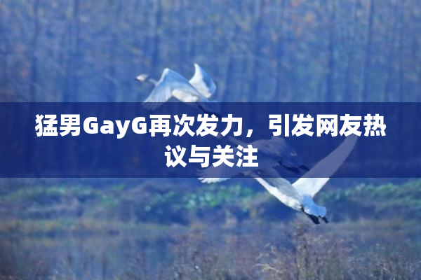 猛男GayG再次发力，引发网友热议与关注