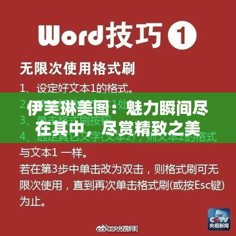 伊芙琳美图：魅力瞬间尽在其中，尽赏精致之美
