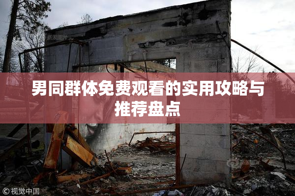 男同群体免费观看的实用攻略与推荐盘点