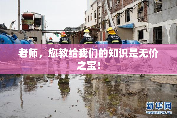 老师，您教给我们的知识是无价之宝！