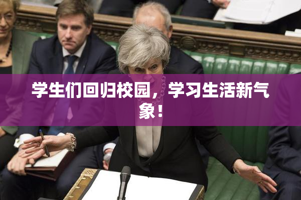 学生们回归校园，学习生活新气象！