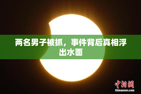 两名男子被抓，事件背后真相浮出水面