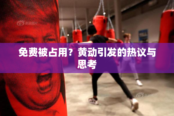 免费被占用？黄动引发的热议与思考