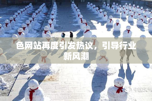 色网站再度引发热议，引导行业新风潮