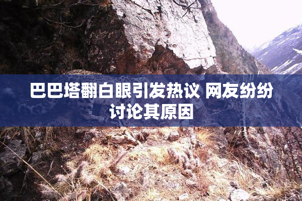 巴巴塔翻白眼引发热议 网友纷纷讨论其原因