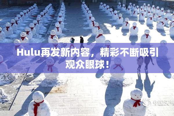 Hulu再发新内容，精彩不断吸引观众眼球！