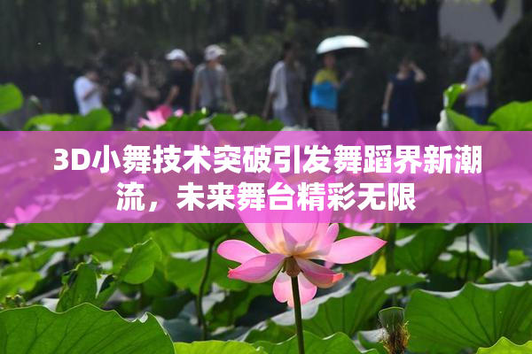 3D小舞技术突破引发舞蹈界新潮流，未来舞台精彩无限