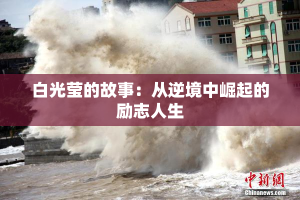 白光莹的故事：从逆境中崛起的励志人生