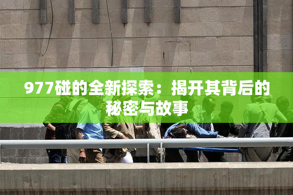 977碰的全新探索：揭开其背后的秘密与故事