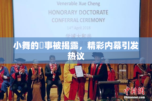 小舞的婬事被揭露，精彩内幕引发热议