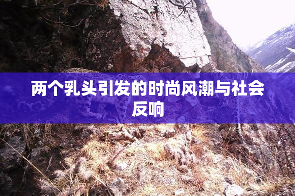 两个乳头引发的时尚风潮与社会反响