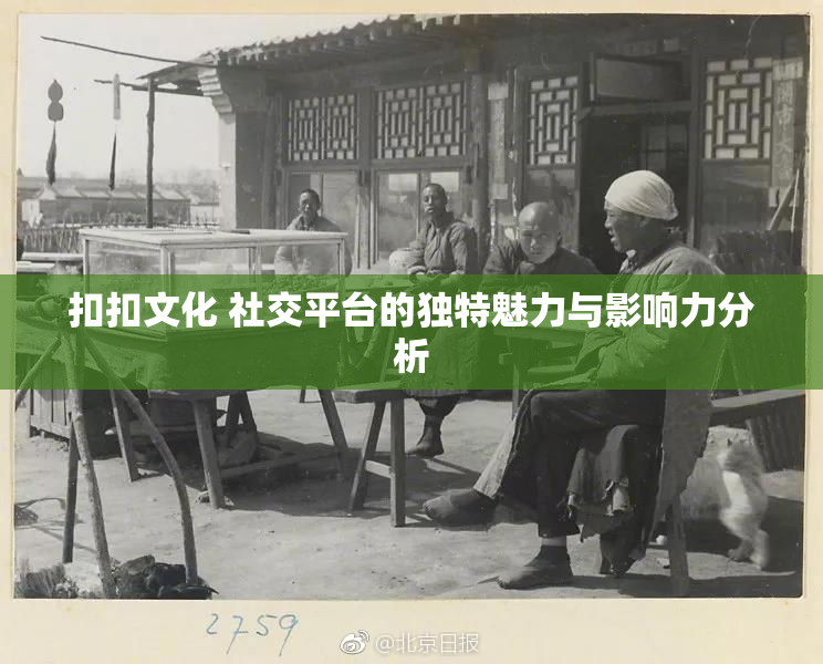 扣扣文化 社交平台的独特魅力与影响力分析