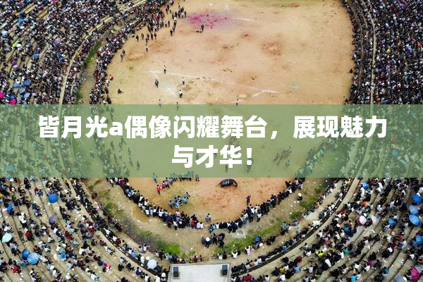 皆月光a偶像闪耀舞台，展现魅力与才华！