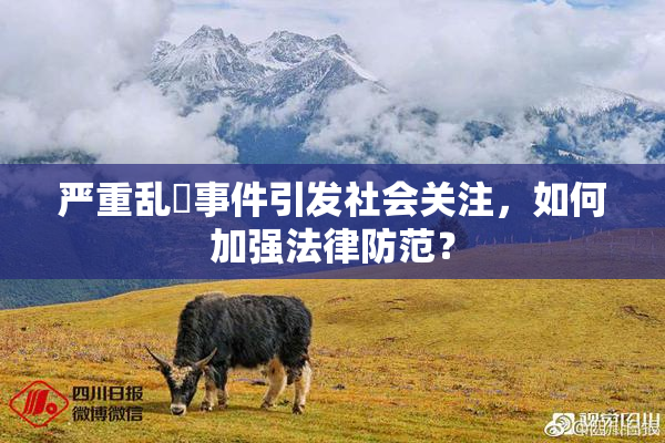 严重乱婬事件引发社会关注，如何加强法律防范？