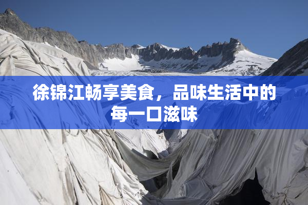 徐锦江畅享美食，品味生活中的每一口滋味