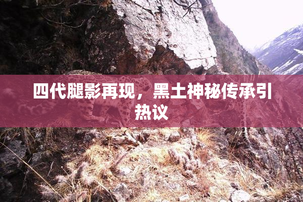 四代腿影再现，黑土神秘传承引热议