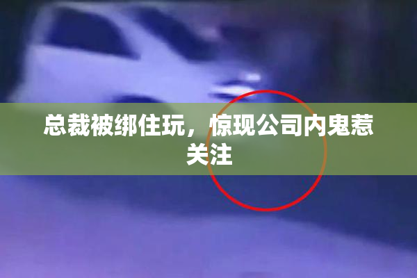 总裁被绑住玩，惊现公司内鬼惹关注