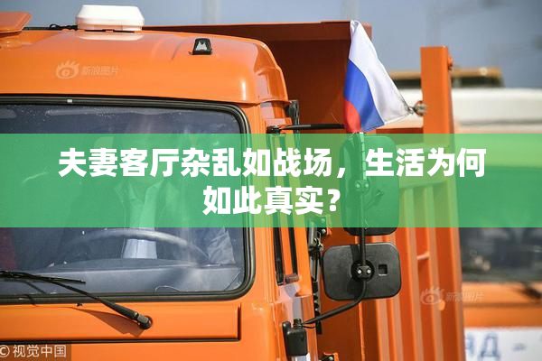 夫妻客厅杂乱如战场，生活为何如此真实？