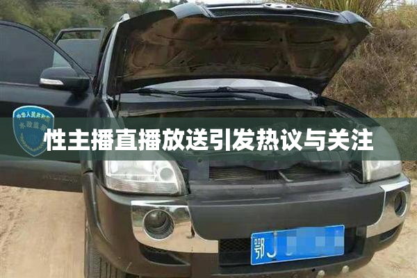 性主播直播放送引发热议与关注