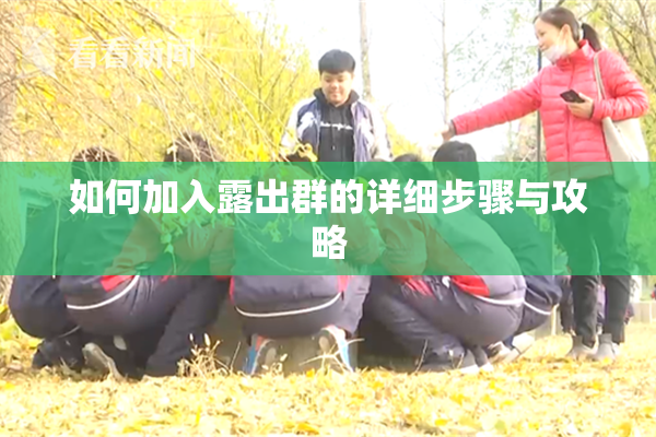 如何加入露出群的详细步骤与攻略