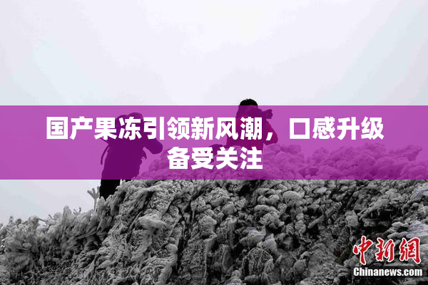 国产果冻引领新风潮，口感升级备受关注