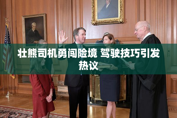 壮熊司机勇闯险境 驾驶技巧引发热议
