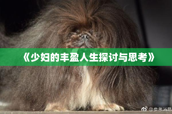 《少妇的丰盈人生探讨与思考》