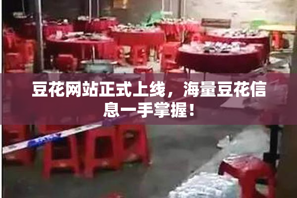 豆花网站正式上线，海量豆花信息一手掌握！