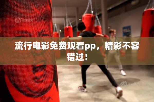 流行电影免费观看pp，精彩不容错过！