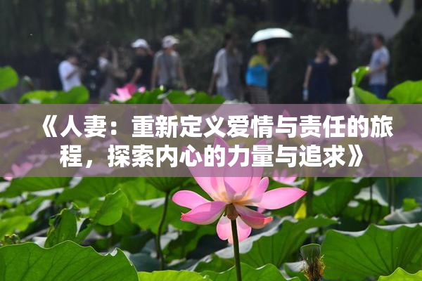 《人妻：重新定义爱情与责任的旅程，探索内心的力量与追求》