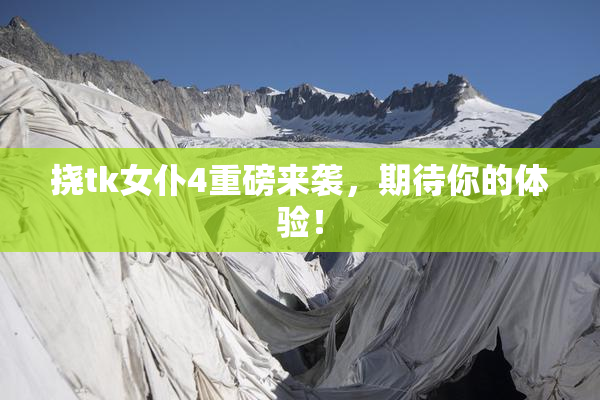 挠tk女仆4重磅来袭，期待你的体验！