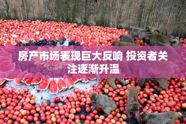 房产市场表现巨大反响 投资者关注逐渐升温
