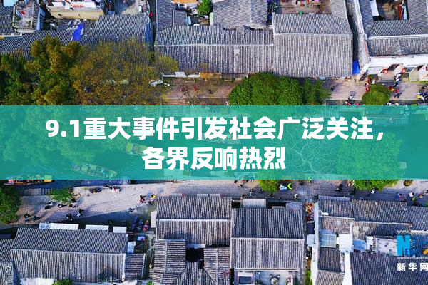 9.1重大事件引发社会广泛关注，各界反响热烈