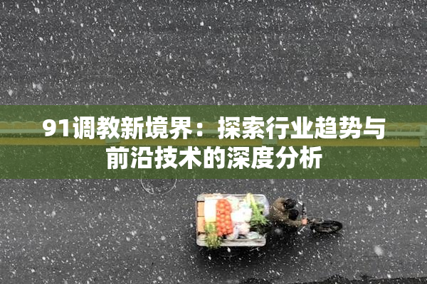 91调教新境界：探索行业趋势与前沿技术的深度分析