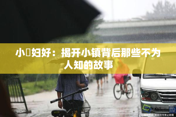 小婬妇好：揭开小镇背后那些不为人知的故事