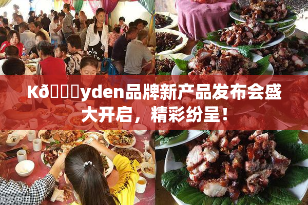 K🈚yden品牌新产品发布会盛大开启，精彩纷呈！