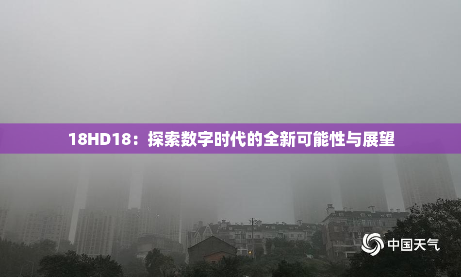 18HD18：探索数字时代的全新可能性与展望